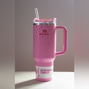 Limited Edition Target Exclusive Pink and Red Hearts Valentines Stanley 40oz